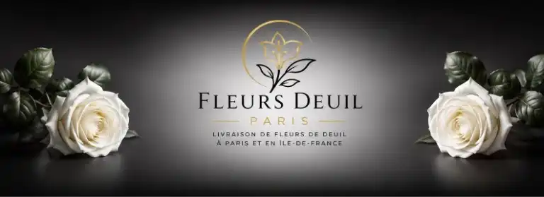 Gerbes de fleurs de deuil à Paris